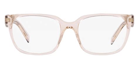 crystal pink prada glasses prada vpr17z|Prada PR 17ZV Rectangle Eyeglasses .